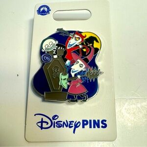 NWT. Disney Pin - Nightmare Before Christmas Lock, Shock & Barrel cloisonné pin